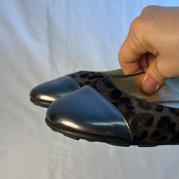 Jimmy Choo London Animal Leopard Print Size 40 Flats - Picture 14 of 15